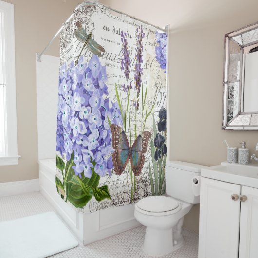 Rideaux De Douche Botanique (En situation)