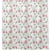 Rideaux De Douche Botanique rose (Devant)