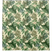 Rideaux De Douche Botanique tropicale Feuille (Devant)