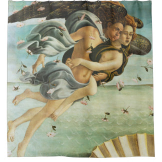 Rideaux De Douche Botticelli "La Naissance de Vénus - Zéphyr & Chlor