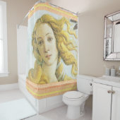 Rideaux De Douche Botticelli Venus face pixel art (En situation)
