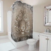 Rideaux De Douche bouddha (En situation)