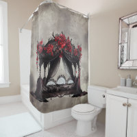 Boudoir | Canopy Scarf Old Victore Poster Lit