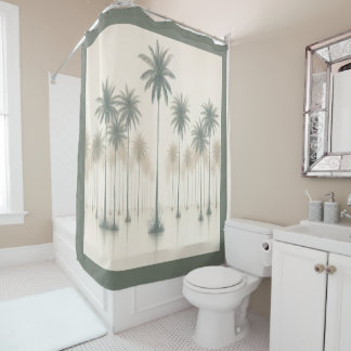 Rideaux De Douche Boulevard des Palmiers