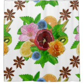 Rideaux De Douche Bouquet de fruits. (Devant)