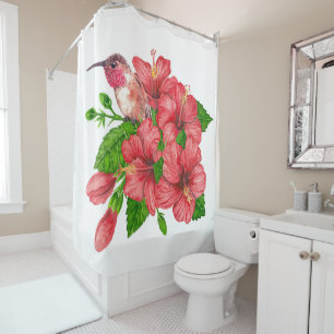 Rideaux De Douche Bouquet tropical