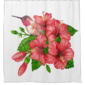 Rideaux De Douche Bouquet tropical (Devant)