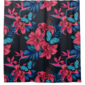 Rideaux De Douche Bouquet tropical (Devant)