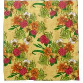 Rideaux De Douche Bouquet tropical (Devant)