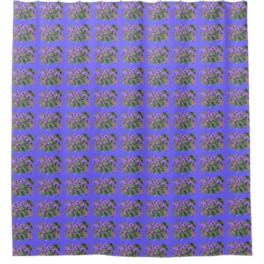 Rideaux De Douche bouquets d'aster violet (Devant)