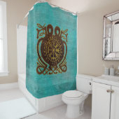 Rideaux De Douche Boussole de navigation de Vegvisir - de Viking (En situation)