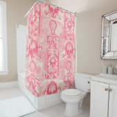 Rideaux De Douche Bouteille assez rose de poison (En situation)