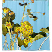 Rideaux De Douche Boutons Art Nouveau (Devant)