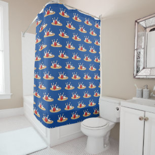 Rideaux De Douche Bowling Ball Stritles Motif