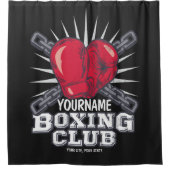 Rideaux De Douche Boxer champion de course (Devant)