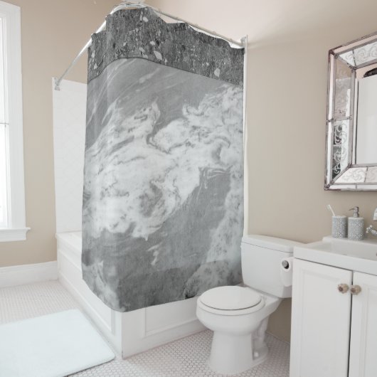 Rideaux De Douche Bracelet en marbre #1 #marbre #texture #décoration (En situation)