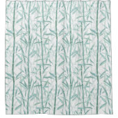 Rideaux De Douche Branches de bambou. (Devant)