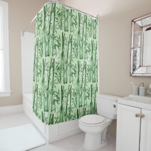 Rideaux De Douche Branches de bambou.