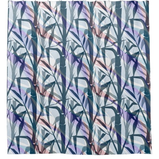 Rideaux De Douche Branches en bambou (Devant)