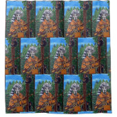 Rideaux De Douche Braque de Weimar (Devant)