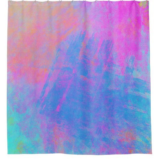 Rideaux De Douche Bright Multicolor Splashes (Devant)