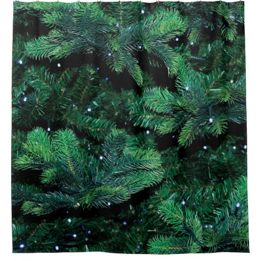 Rideaux De Douche Brindilles de Noël (Devant)