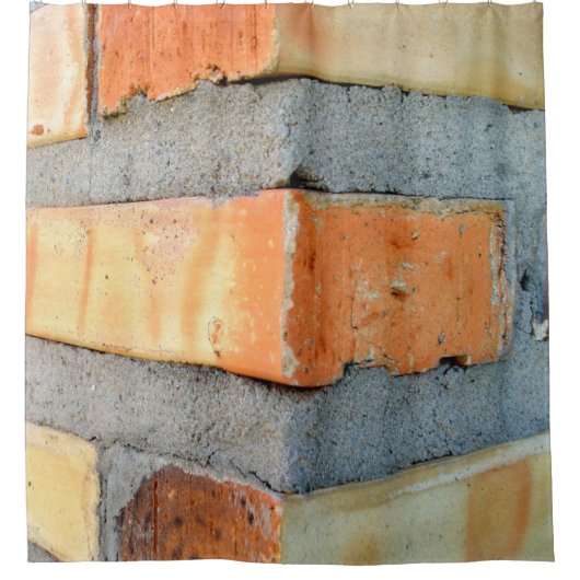 Rideaux De Douche Briques (Devant)