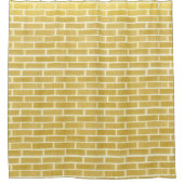 Rideaux De Douche Briques d'or (Devant)