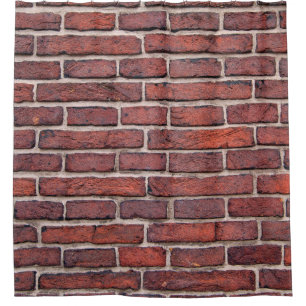 Rideaux De Douche Briques murales brique mur brique rouge briques