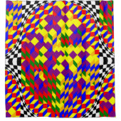 Rideaux De Douche Broken Cube par Kenneth Yoncich (Devant)