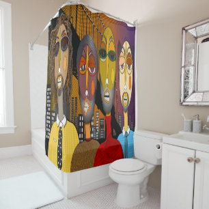 Rideaux De Douche Brooklyn Boys