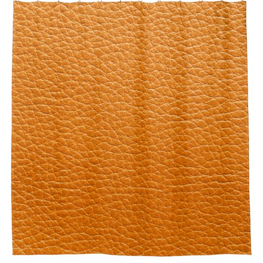 Rideaux De Douche Brown cuir texture closeup (Devant)
