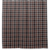 Rideaux De Douche Brown Plaid (Devant)