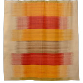 Rideaux De Douche Brown rouge jaune turc contemporain (Devant)