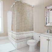 Rideaux De Douche Brûlage et ajustement (En situation)