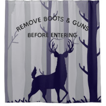 Buck Deer Foggy Forest