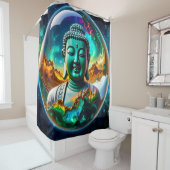 Rideaux De Douche Buddhacore sphere 001 (En situation)