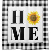 Rideaux De Douche Buffalo check tournesol "Accueil" (Devant)