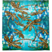 Rideaux De Douche Bulles Flit Dragonfly (Devant)