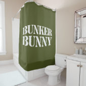 RIDEAUX DE DOUCHE BUNKER BUNNY (En situation)