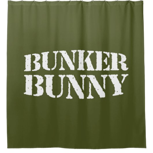RIDEAUX DE DOUCHE BUNKER BUNNY (Devant)