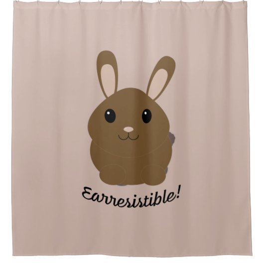 Rideaux De Douche Bunny Earresistible (Devant)
