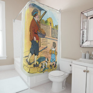 Rideaux De Douche Buns Hot-cross, Mère Goose Nursery Rhyme Photo