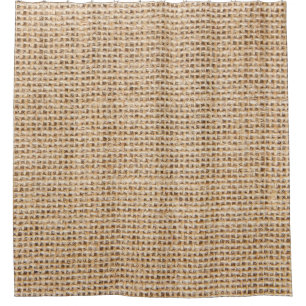 Rideaux De Douche burlap, jute, jute, pomme de terre juste, de pomme