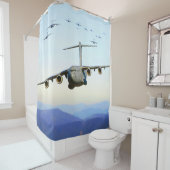 Rideaux De Douche C-17 Globemaster III (En situation)
