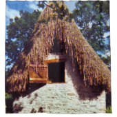 Rideaux De Douche Cabane à toit de chaume (Devant)