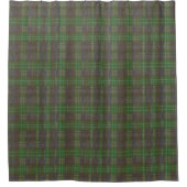 Rideaux De Douche Cabanon Tartan Vert Forêt (Devant)