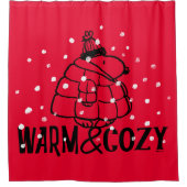 Rideaux De Douche cacahuètes | Chaleureux et confortable (Devant)