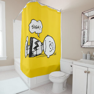 Rideaux De Douche cacahuètes Charlie Brown est en panne