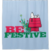 Rideaux De Douche cacahuètes | Être festif (Devant)